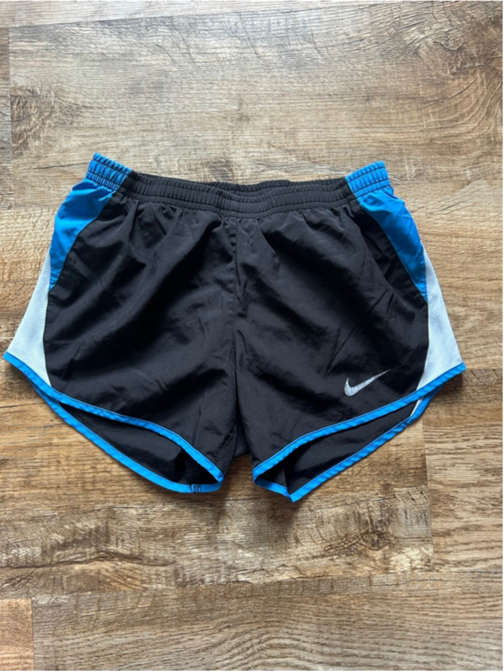 Nike Running Shorts Black Blue White XS